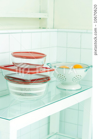 White kitchen and utensils White kitchen and utensils 10670620