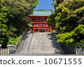 The gates of Omi Jingu Shrine 10671555