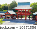 The gates of Omi Jingu Shrine 10671556