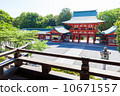 The gates of Omi Jingu Shrine 10671557
