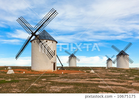 Old Spanish windmills 10675175