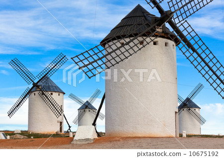 Old Spanish windmills 10675192