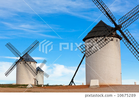 Old Spanish windmills 10675289