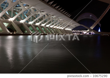Valencia City of Arts and Sciences night shot 10675290