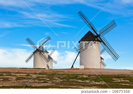 Old Spanish windmills 10675308