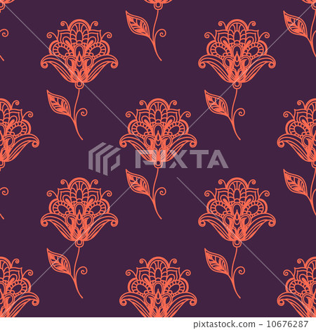 Persian paisley seamless pattern Persian paisley seamless pattern 10676287