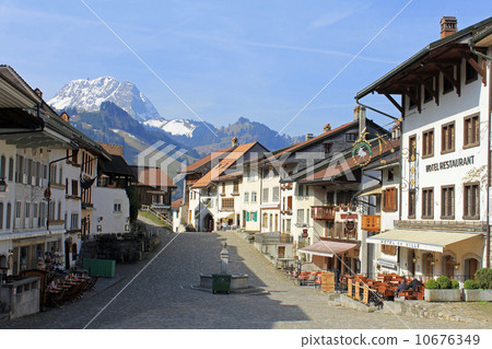 Cityscape of Glières Guriel Switzerland 10676349