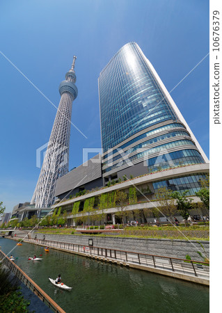 Tokyo Sky Tree Town and Kayak of the Northern River 10676379
