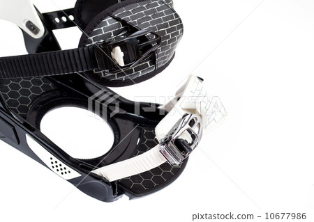 Snowboard binding isolated Snowboard binding isolated 10677986