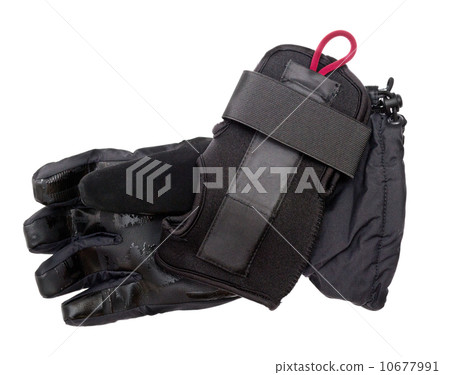 Wrist support with hand isolated on white. Wrist support with hand isolated on white. 10677991