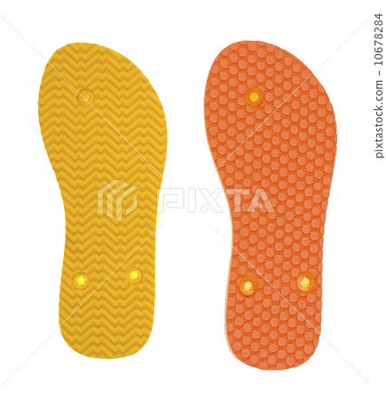 Shoe Sole Isolated on White Background. Shoe Sole Isolated on White Background. 10678284