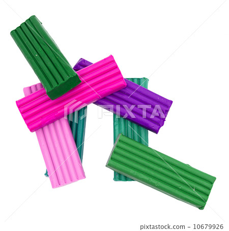 Multi colored plasticine Multi colored plasticine 10679926