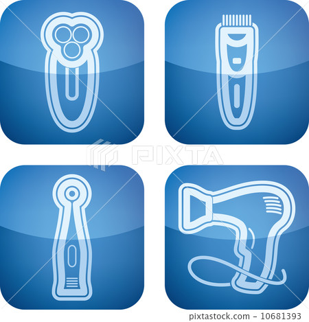 Bath utensils - Stock Illustration [10681393] - PIXTA