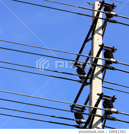 electric pole electric pole 10681562