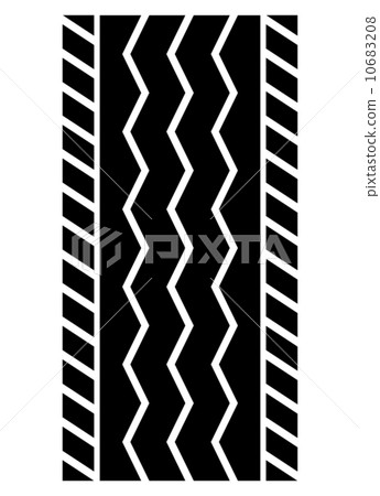 輪胎痕跡 輪胎痕跡 10683208