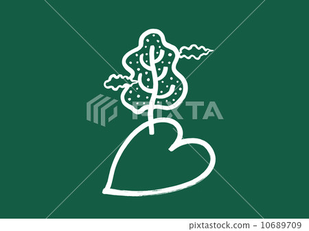 Tree in Heart 10689709