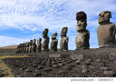 Moai statue of Easter Island Moai statue of Easter Island 10690037