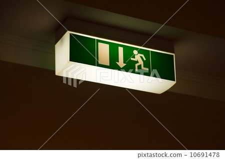 Exit Sign Exit Sign 10691478