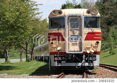 Mikasa，Kiha 82和他的朋友們存放在克勞福德公園。 10691920