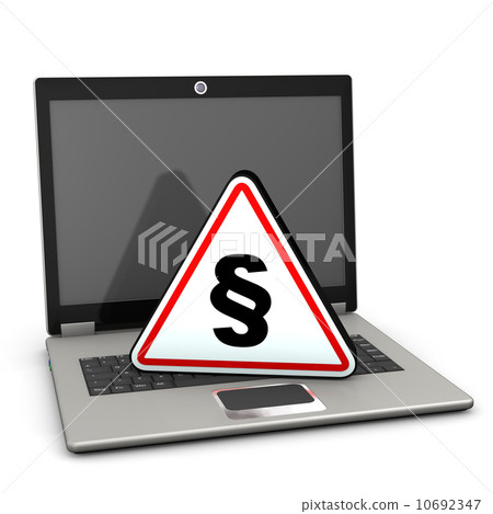 Laptop Attention Triangle Paragraph Laptop Attention Triangle Paragraph 10692347