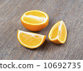 Orange fruits on the table 10692735