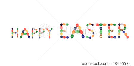 Happy Easter sign for holiday. Happy Easter sign for holiday. 10695574