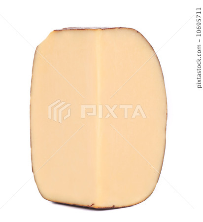 Isolated cheese. 10695711