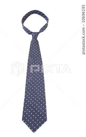 Blue tie with white speck. Blue tie with white speck. 10696195