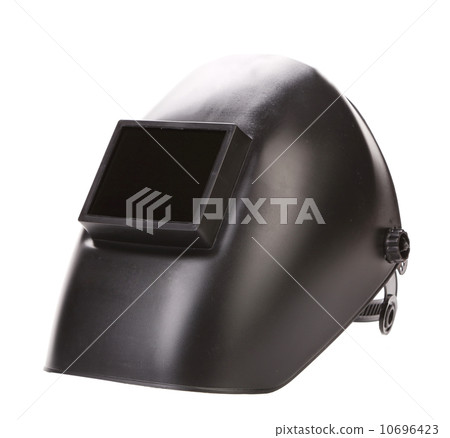 Side view of welding mask. 10696423