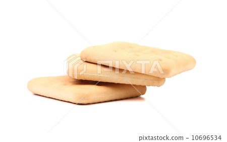 Saltine soda cracker. Saltine soda cracker. 10696534