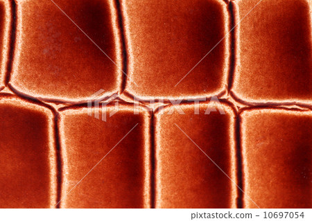 Close up of red-brown leather texture Close up of red-brown leather texture 10697054