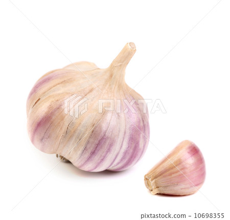 Close up of garlic and cloves. Close up of garlic and cloves. 10698355