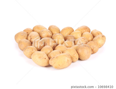 Potatoes in a heart shape. Potatoes in a heart shape. 10698410