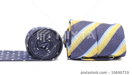 Close-up of rolled up neckties. 10698719