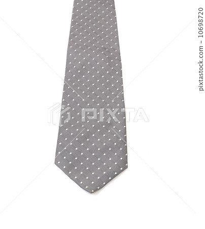 Gray tie with white speck. 10698720