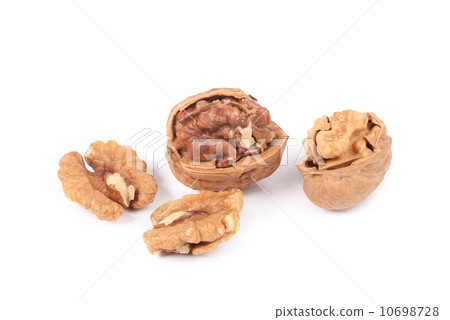 Pile of walnuts. Pile of walnuts. 10698728