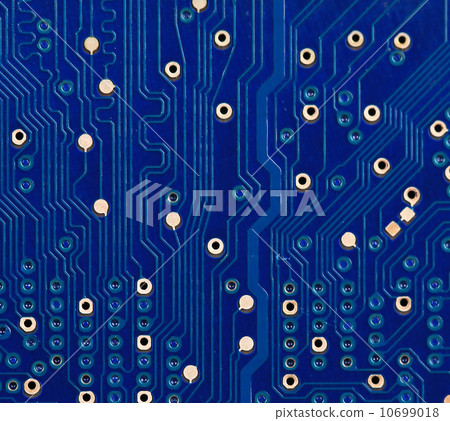 Back view of a DDR memory module. Back view of a DDR memory module. 10699018