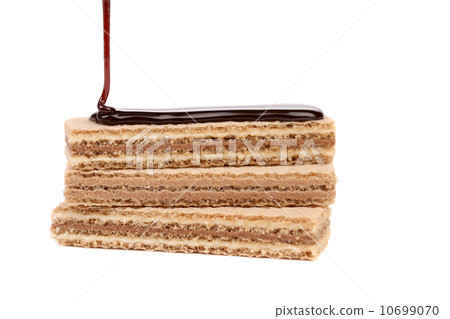 Coated stake wafers of chocolate. Coated stake wafers of chocolate. 10699070