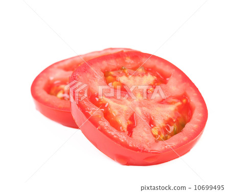 Slices of tomato. Slices of tomato. 10699495