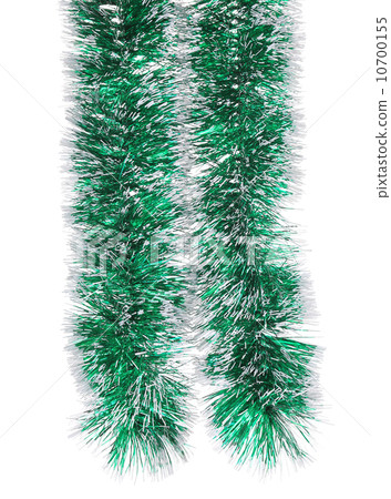 Christmas green tinsel. 10700155