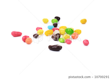 Peanuts dragee in colorful cover. Peanuts dragee in colorful cover. 10700291