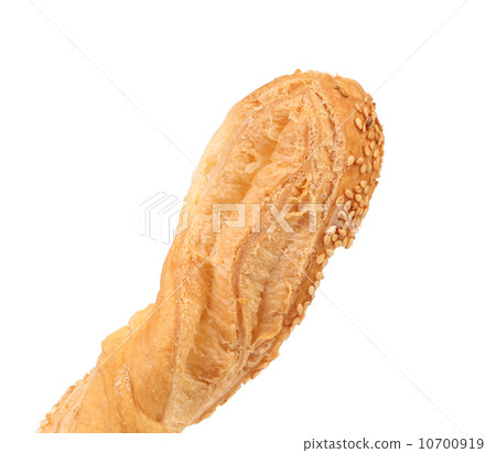 Close up of cheese sticks with seeds. 10700919