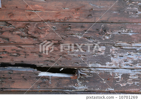 Brown wood plank wall texture. 10701269