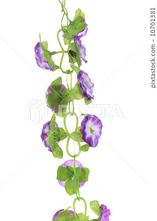 Close up of blooming artificial flowers. Close up of blooming artificial flowers. 10701381
