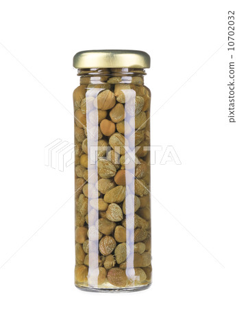 Capers vegetables canned preserved. 10702032