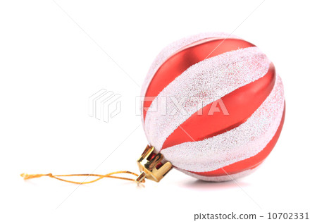 Christmas red ball. 10702331
