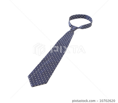 Blue tie with white speck. Blue tie with white speck. 10702620