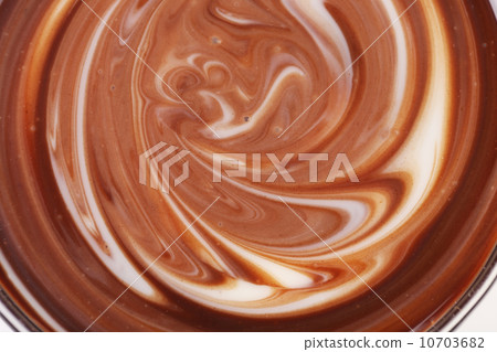 Twisted chocolate mixed texture. 10703682