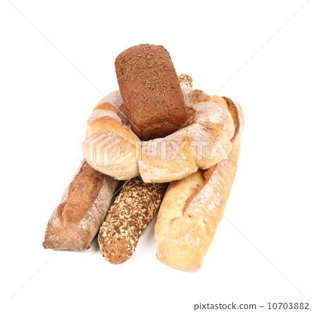 Composition with bread and rolls. Composition with bread and rolls. 10703882