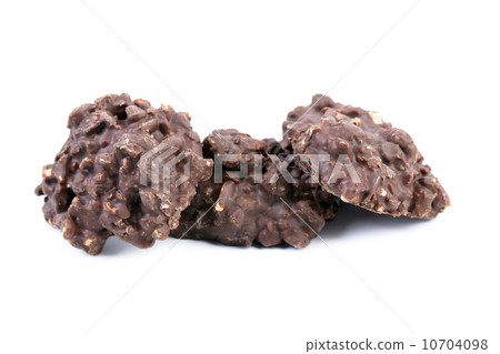 Three handmade chocolate candy. Three handmade chocolate candy. 10704098